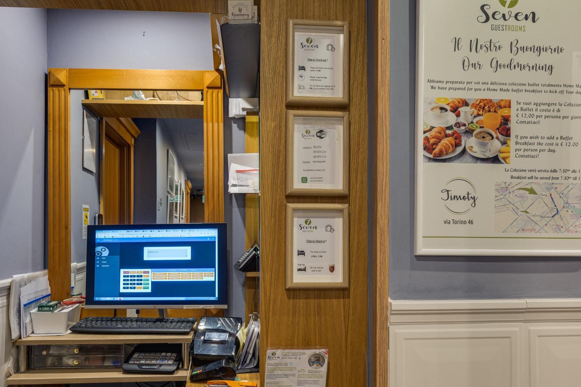 Seven Hotel Roma Ngoại thất bức ảnh